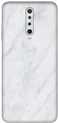 Vcare GadGets Poco X2 Mobile Skin(Marble White 1)
