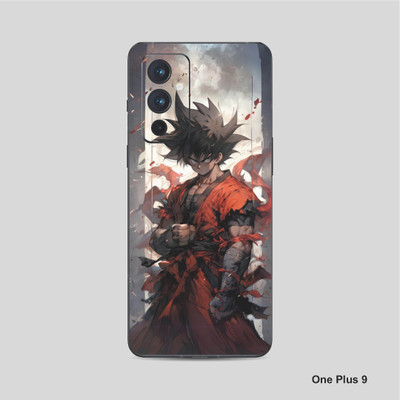 VYBE The Smart Choice One Plus 9 Goku Mobile Skin Mobile Skin(Natural Grey 11)
