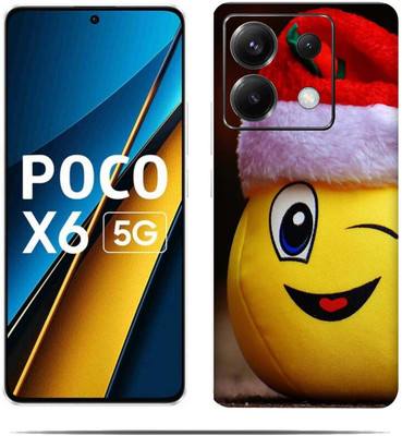 LAMHA Poco X6 5G.. Mobile Skin(Ultra Super Multicolor Skin With HiighQuality Matte Finish.)