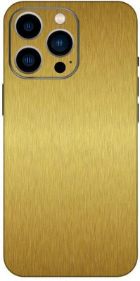 QKVR iPhone 13 Pro Mobile Skin(Gold)