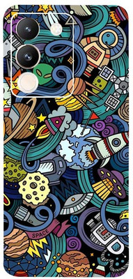 AsSkin Vivo Y200 5G, vivo y200 5g Mobile Skin(Multicolor)