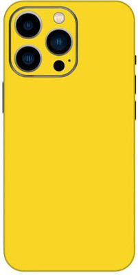 QKVR iPhone 13 Pro Mobile Skin(Yellow)