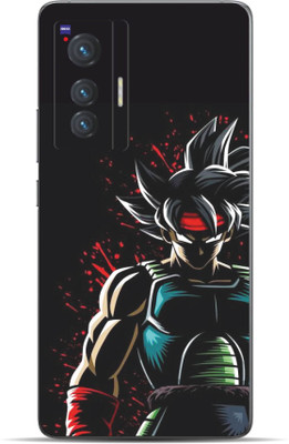 VYBE Vivo X70 Goku Mobile Skin Mobile Skin(Dark Purple 39)