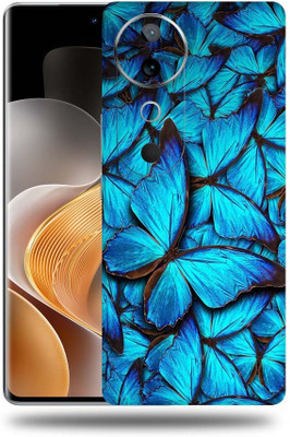 Mclaxa VIVO V40 Mobile Skin(Butterfly Blue)