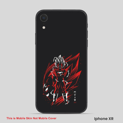 VYBE The Smart Choice iPhone XR Zoro Embossed Mobile Skin(Cyan Opaque 11)
