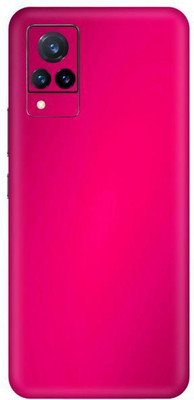 Vcare GadGets Metallic Pink Shining vivo V21 5G Mobile Skin(Metallic Pink Shining)