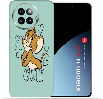 OggyBaba Xiaomi 14 Civi Mobile Skin(Cute Cat)