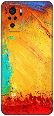 aadia ® XIAOMI REDMI NOTE 10s PRINTED VINYL WRAP DECAL LAMINATION STICKER (MATTE) Mobile Skin(Multicolor)