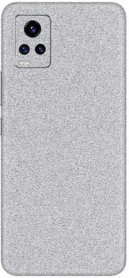 Vcare GadGets Vivo V20 Pro Mobile Skin(Glitter Silver 1)