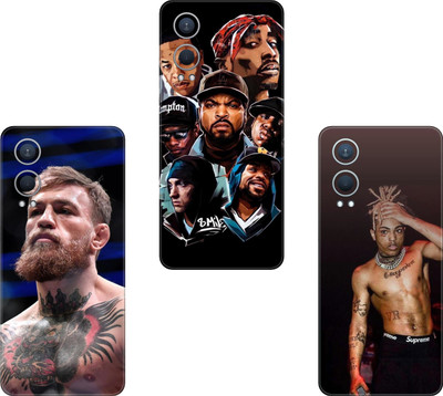 wrap craft ONEPLUS 10T 5G(PACK OF 3)Camera&Back Protector Premium Vinyl Mobile Skin(Multicolor)