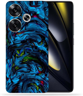 OggyBaba OggyBaba Poco F6 5g Mobile Skin(Blue Lava)