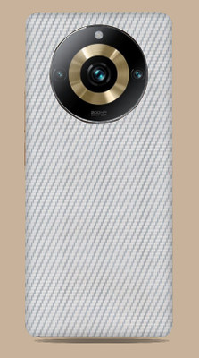 SkinoMania Realme 11 Pro Plus 5G Mobile Skin(Silver-CF Mobile Skin)