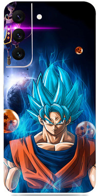 SkinoMania Samsung Galaxy S22 5g Mobile Skin(Multicolor Galaxy goku)