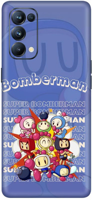 wrap craft OPPO RENO 5 PRO Premium Vinyl BACK Mobile Skin(Multicolor)