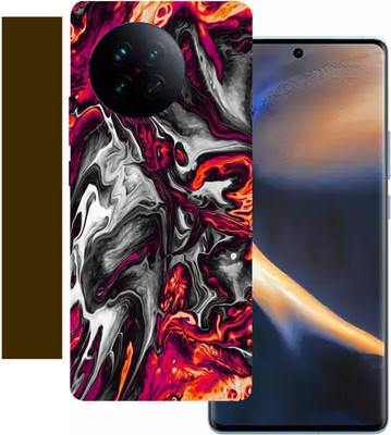 Mclaxa Vivo X 90 5G, Colour Lava Mobile Skin(Colour Lava Skin With Back,Front & Sides Skin)