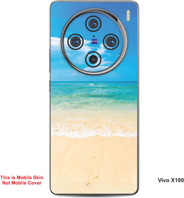 VYBE The Smart Choice Vivo X100 Naturel Mobile Skin(Denim Blue, White 18)