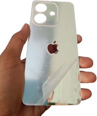TWUAOP OPPO A3X 5G MOBILE SKIN BACK PANNEL ACRYLIC SHEET Mobile Skin(Silver)