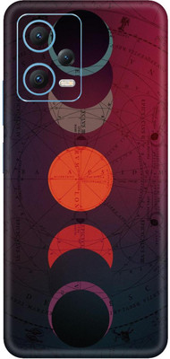 SKINADDA Redmi Note 12 5G Premium Vinyl Mobile Skin(Multicolor)