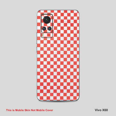 VYBE The Smart Choice Vivo X60 Pattern Mobile Skin Mobile Skin(Multi ColourCJ13)
