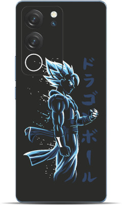 VYBE Vivo V29 Goku Mobile Skin Mobile Skin(Jet Blue 35)
