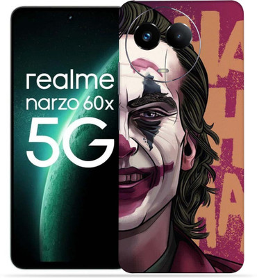 OggyBaba Realme Narzo 60X 5g Mobile Skin(Half Joker)