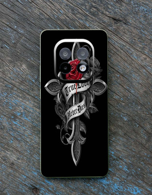 TJ CREATION Realme Narzo 70 Turbo 5G Mobile Skin(BLACLK AND RED)