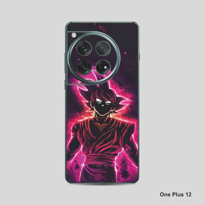 VYBE The Smart Choice One Plus 12 Goku Mobile Skin Mobile Skin(Blue, Pink 19)