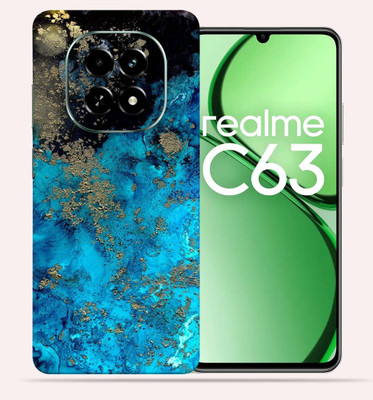 OggyBaba Realme C63 5g Mobile Skin(Blue Aqua)
