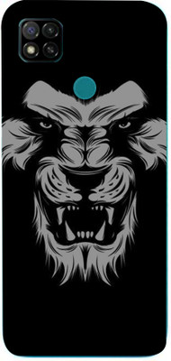 mtool Xiaomi Redmi 9 Active, xiaomi redmi 9 active Mobile Skin(Ultra Super Black Lion Skin With High Gloss Finish).)