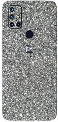 BugguSkin OnePlus Nord N10 5G Mobile Skin(Ultra Super Grey Gliter Skin With High Matte Finish.)