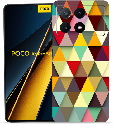 WeCre8 Skin's WeCre8 Skin's POCO X6 Pro 5G Mobile Skin(Colorfull Tringle)