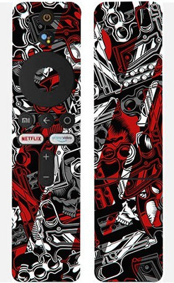 TJ CREATION Mi Smart LED TV Remote Mobile Skin(Ultra Super Color Arms Skin With High Matte Finish.)