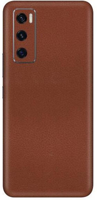 Vcare GadGets Vivo V20 SE Mobile Skin(Leather Brown)