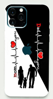 TJ CREATION APPLE iPhone 13 Pro Max Mobile Skin(Ultra Super Mom&Dad Skin With High Matte Finish.)