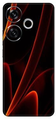 Vcare GadGets Poco F6 (5G) Mobile Skin(Red & Black)