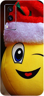 AsSkin Vivo V21E 5G Mobile Skin(Ultra Super Smiley Emoji Matte Finish With High Matte Finish.)