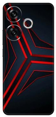 Vcare GadGets Poco F6 (5G) Mobile Skin(Red & Black)