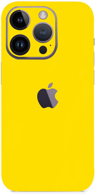 AsSkin Apple iphone 14 Pro Max, apple iphone 14 pro max Mobile Skin(Ultra Yellow Matte With High Gloss Finish).)