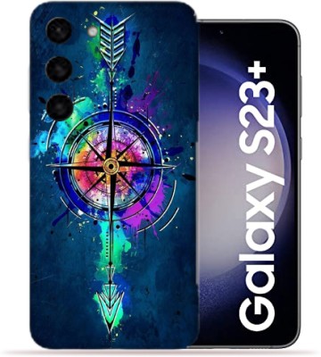 Skinex Samsung Galaxy S23 Plus 5g, Arrow Eye Mobile Skin(Multicolor Mobile Skin With camera protector (Back + Camera + Side))