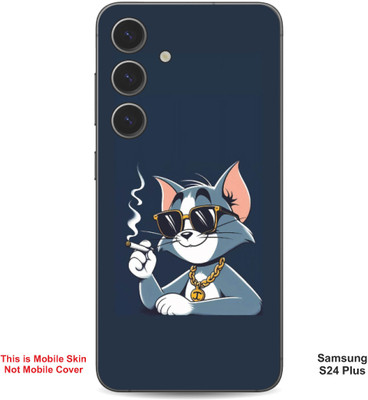 VYBE The Smart Choice Samsung S24 Plus Tom Embossed Mobile Skin(Dark Blue Grey 1)