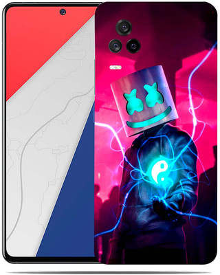 BugguSkin VIVO iQOO 7 Legend 5G Mobile Skin(Ultra Super Multi With Sky Blue Skin With High Matte Finish.)