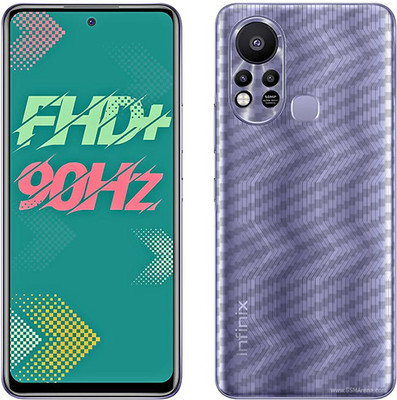 candeal mart Infinix Hot 11s carbon fiber 3D back skin / sticker wrap / Protective film Mobile Skin(Transparent)