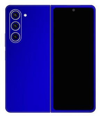Vcare GadGets Samsung Galaxy Z Fold 5 5G Mobile Skin(Blue)