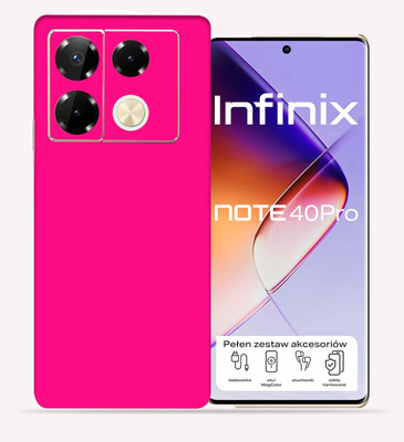 OggyBaba Infinix Note 40 pro 5g Mobile Skin(Pink Matte)