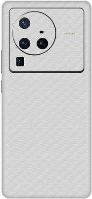 Vcare GadGets X80 Pro 5G Fiber Carbon White Back Side Premium Mobile Skin(Fiber Carbon White)
