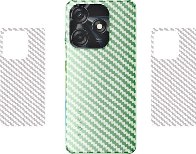 DVANK TECNO SPARK 10C 4G || 3D CARBON FIBER ULTRA-THIN BACK LAMINATION || Mobile Skin(TRANSPARENT)