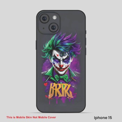 VYBE The Smart Choice iPhone 15 Horror Mobile Skin(Mid Green 8)