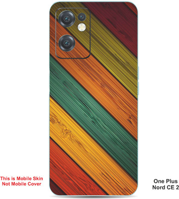 VYBE The Smart Choice One Plus Nord CE 2 Pattern Embossed Mobile Skin(Tiger Eye A17)