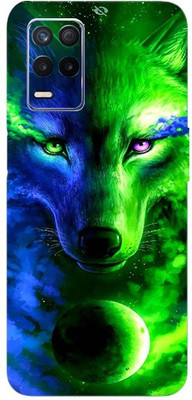 TJ CREATION REALME 8S 5G Mobile Skin(Ultra Super Many Hued Wolf Skin With High Matte Finish.)