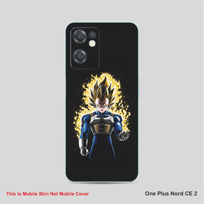VYBE The Smart Choice One Plus Nord CE2 Vegeta Mobile Skin Mobile Skin(Sunglow Yellow B2)